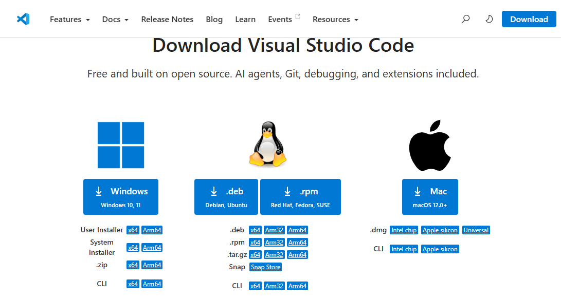 Download VS Code